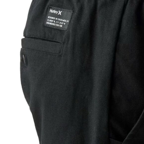 Hurley Jogger Pants Black XXL  NWT - Picture 2 of 7